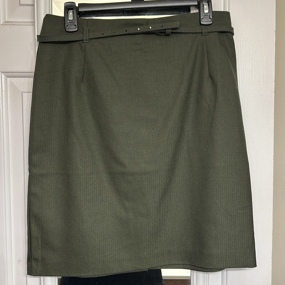 COPY - Black Pencil Skirt with Belt